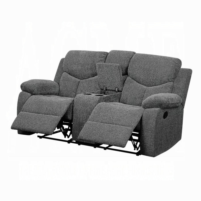 ACME Kalen Motion Loveseat W/Console