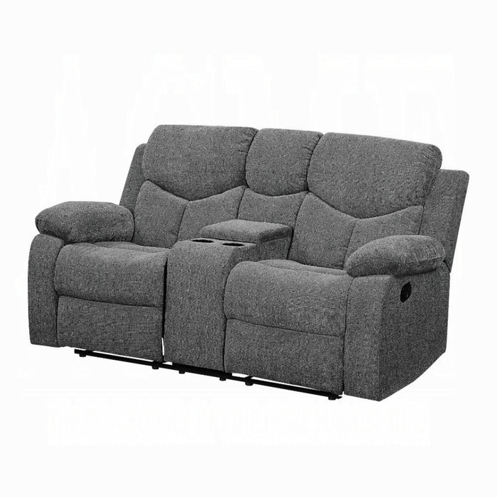 ACME Kalen Motion Loveseat W/Console