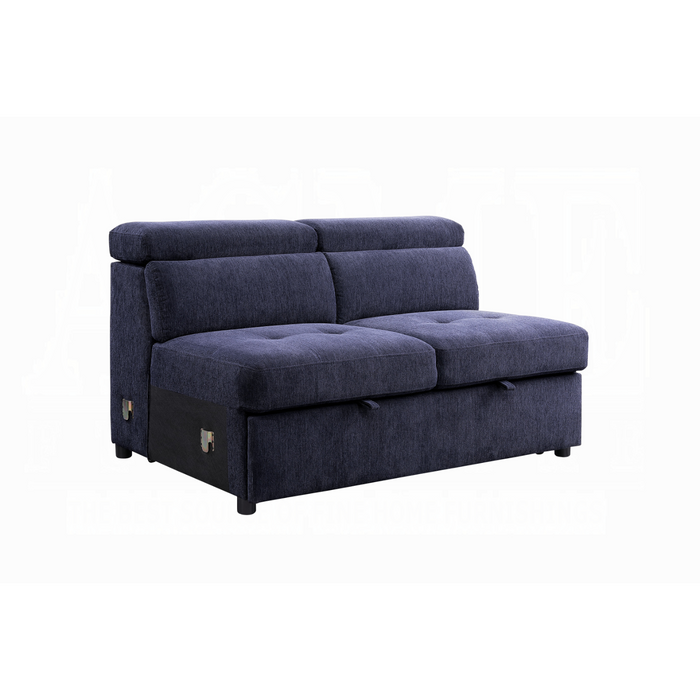 ACME Nekoda Sectional Sofa W/Storage & Ottoman