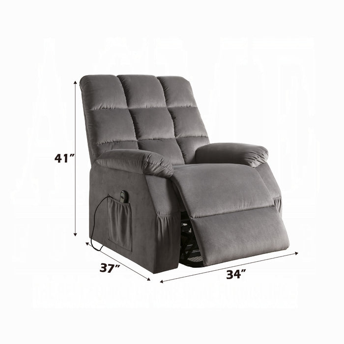 ACME Ipompea Recliner W/Power Lift & Massage