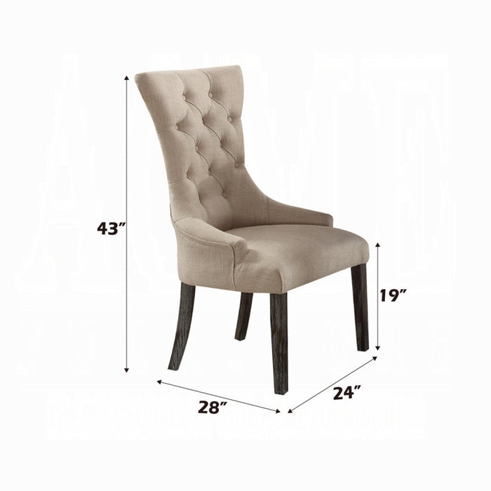 ACME Hosmer Side Chair (Set-2)