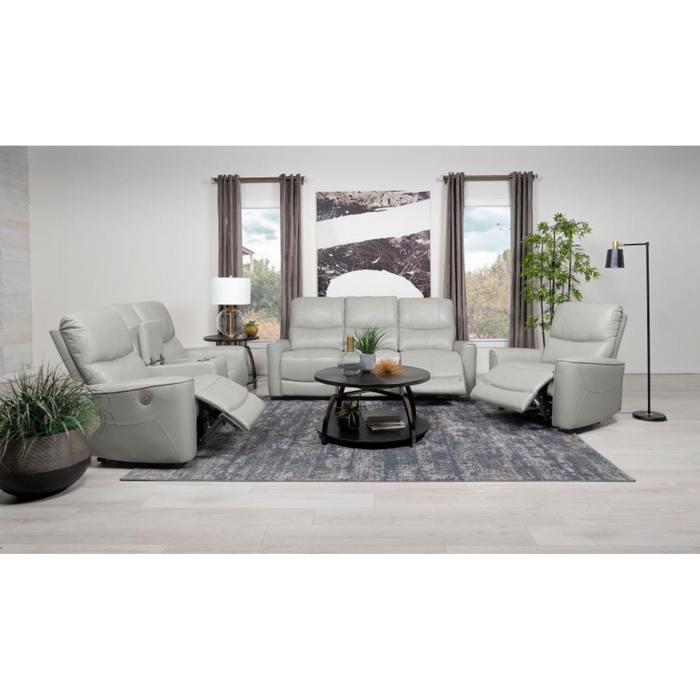 Coaster Greenfield 3-piece Power Reclining Sofa Living Room Set Ivory