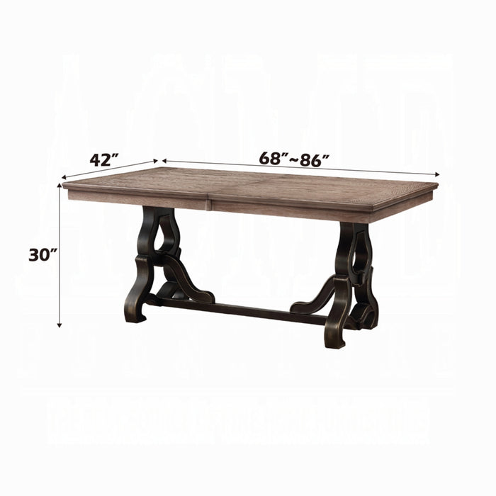 ACME Nathaniel Dining Table