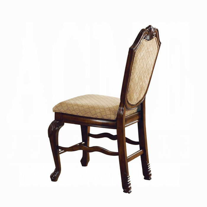 ACME Chateau De Ville Counter Height Chair (Set-2)