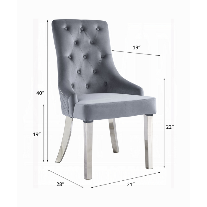 ACME Satinka Side Chair (Set-2)