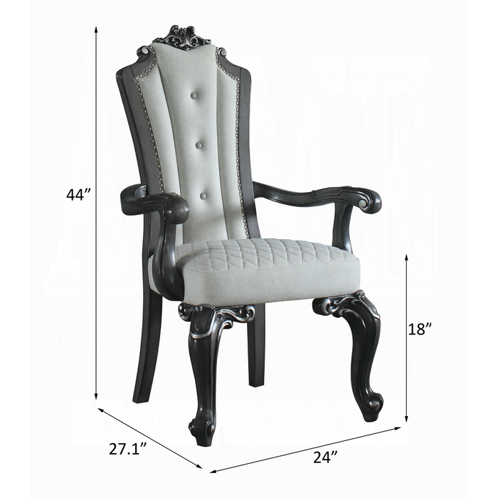 ACME House Delphine Arm Chair (Set-2)