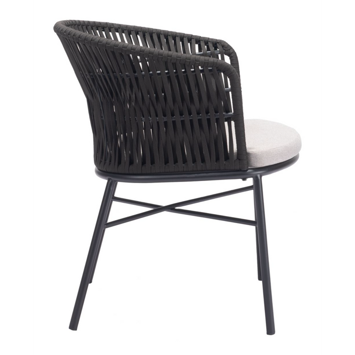 Zuo Freycinet Dining Chair Black