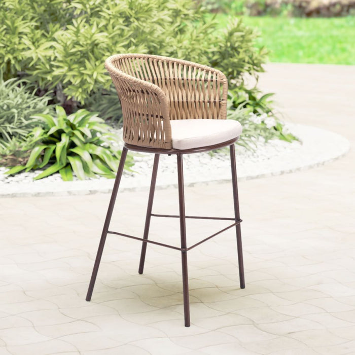 Zuo Freycinet Barstool Natural