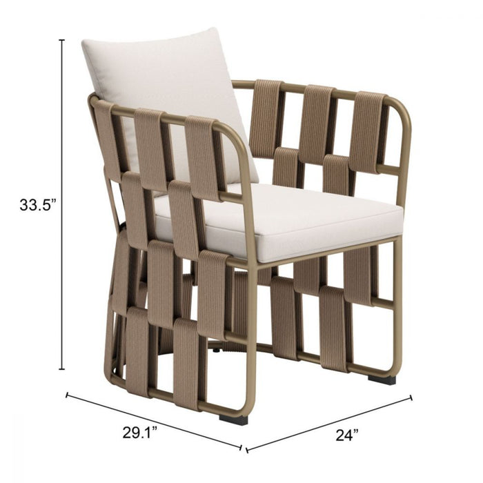 Zuo Quadrat Dining Chair White