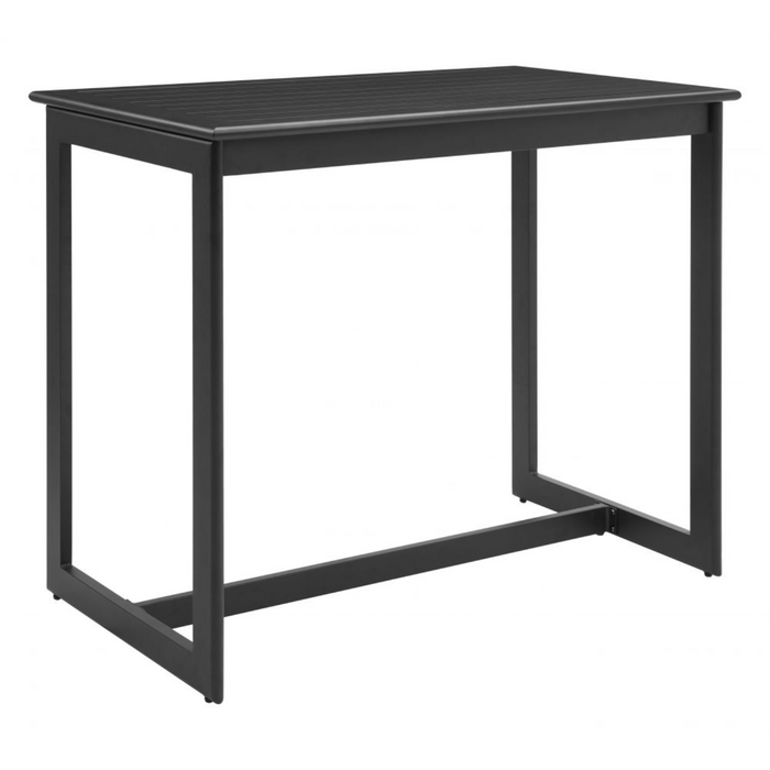 Zuo Midnight Wave Bar Table Black