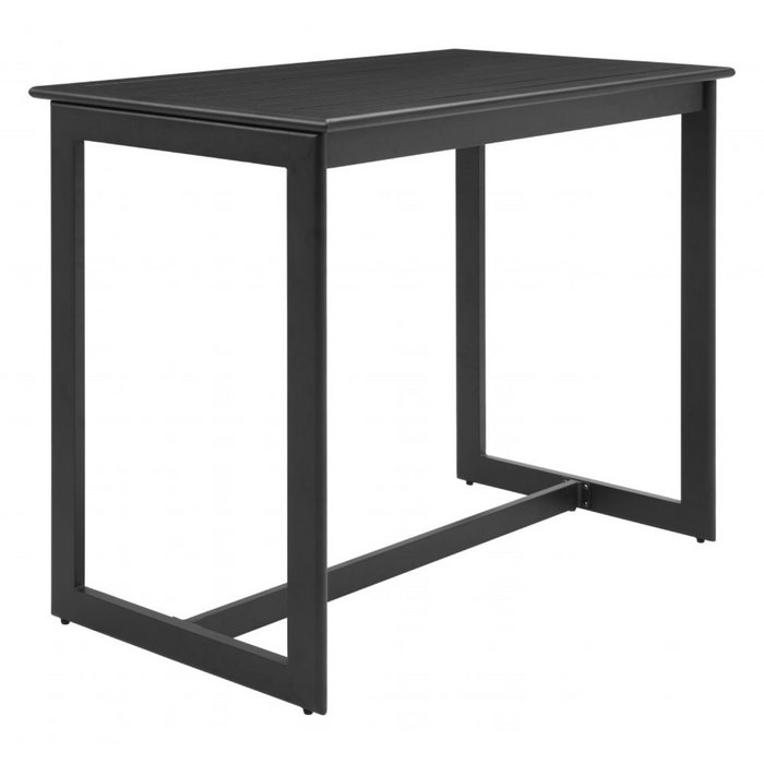 Zuo Midnight Wave Bar Table Black