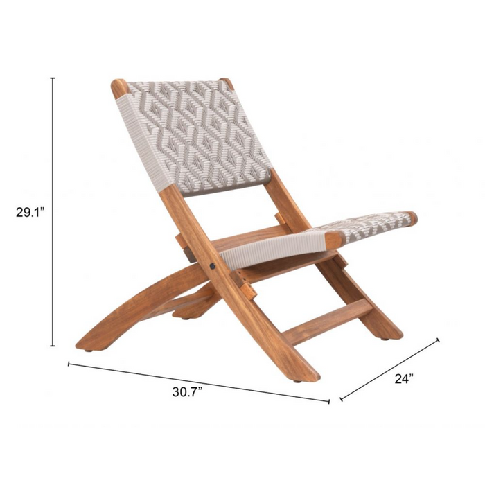 Zuo Tide Lounge Chair Multicolor