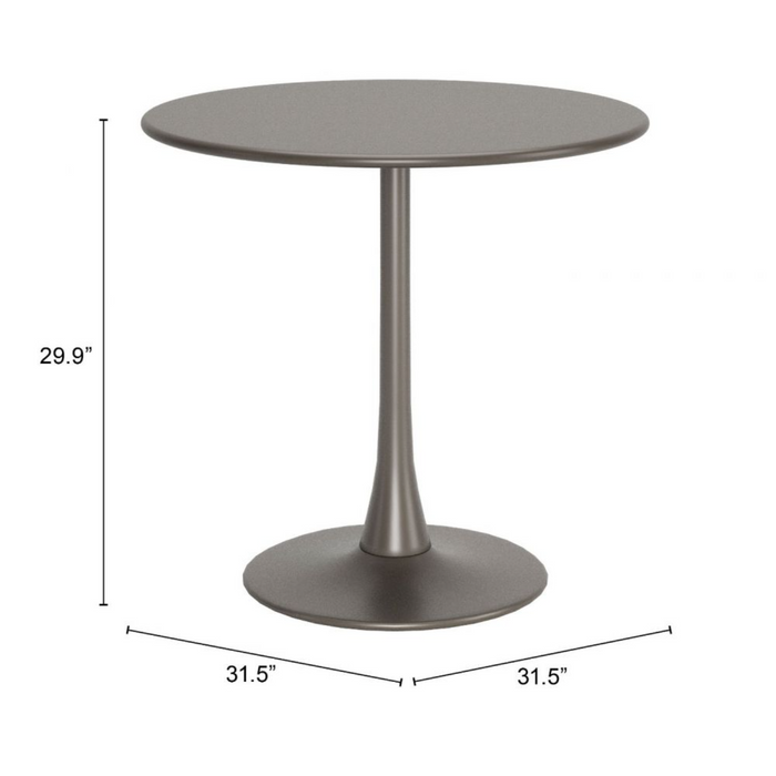 Zuo Soleil Dining Table Taupe