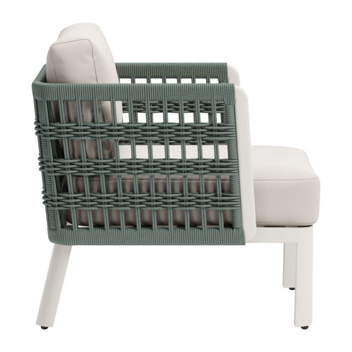 Zuo Bridgehampton Armchair White