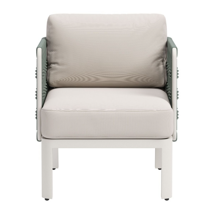 Zuo Bridgehampton Armchair White