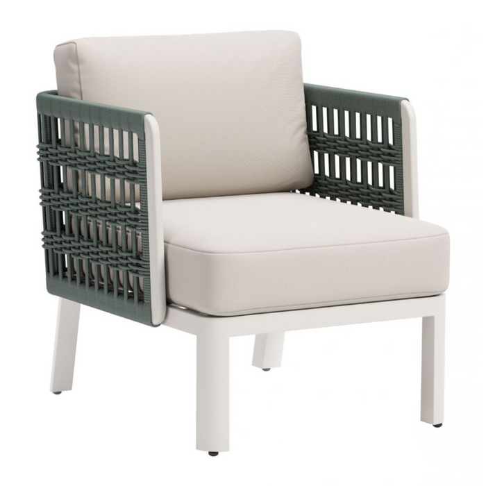 Zuo Bridgehampton Armchair White