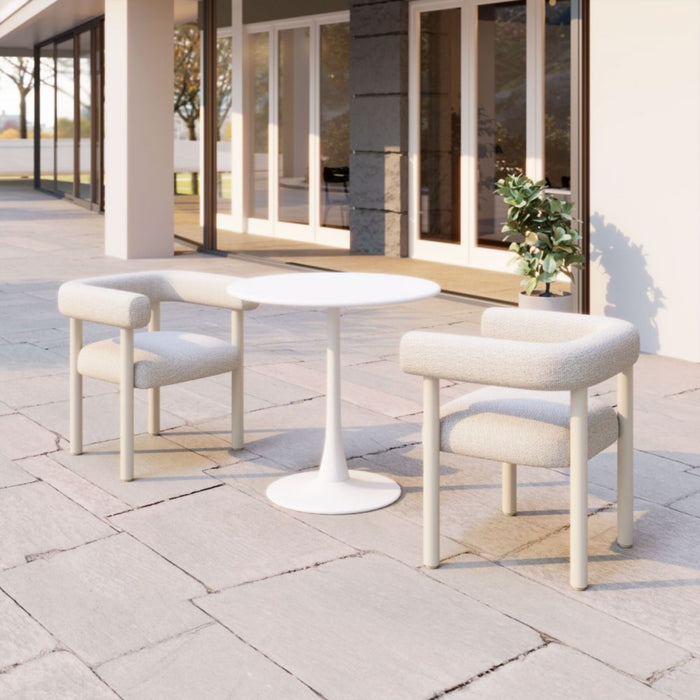 Zuo Sunbath Dining Chair White