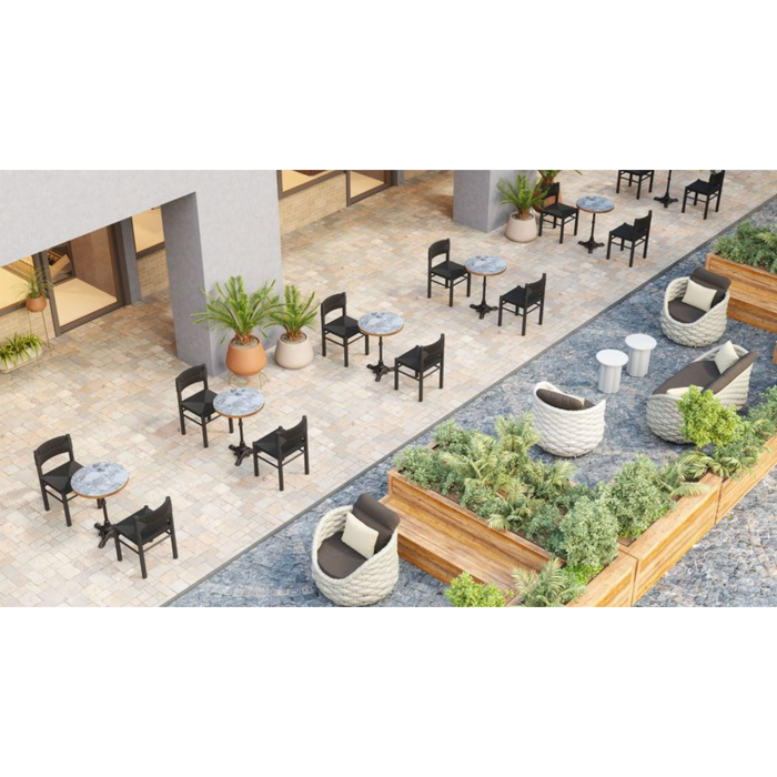 Zuo Gazebo Dining Table Multicolor - Bed & Sofa Hub