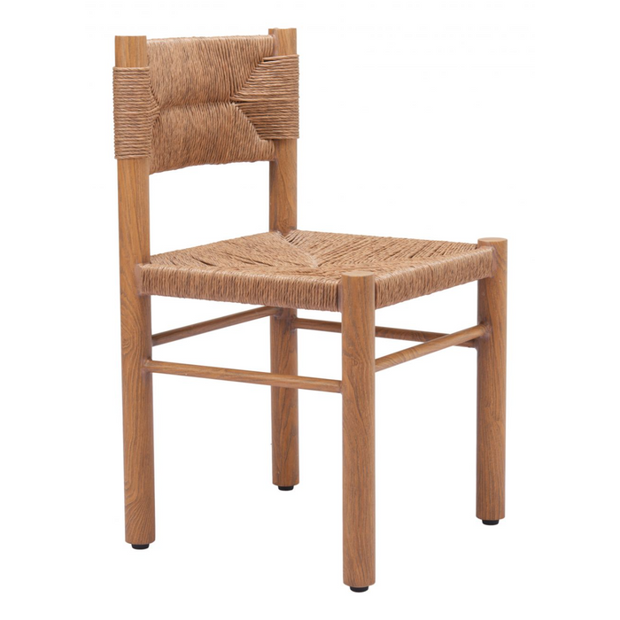 Zuo Iska Dining Chair Natural