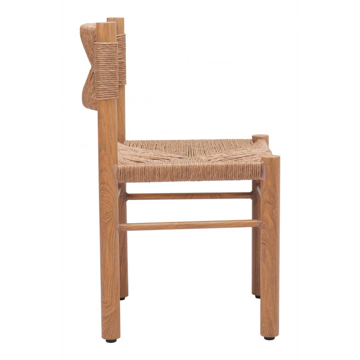 Zuo Iska Dining Chair Natural