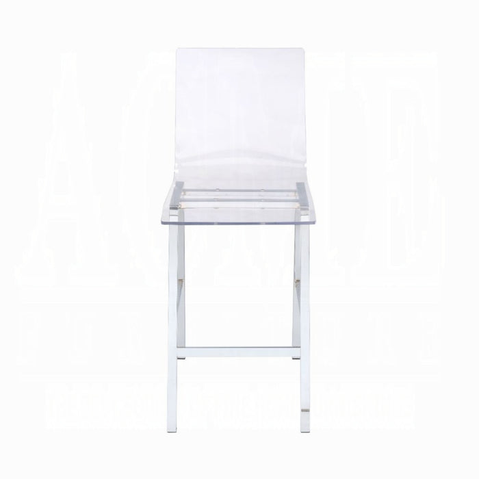 ACME Nadie Counter Height Chair (Set-2)