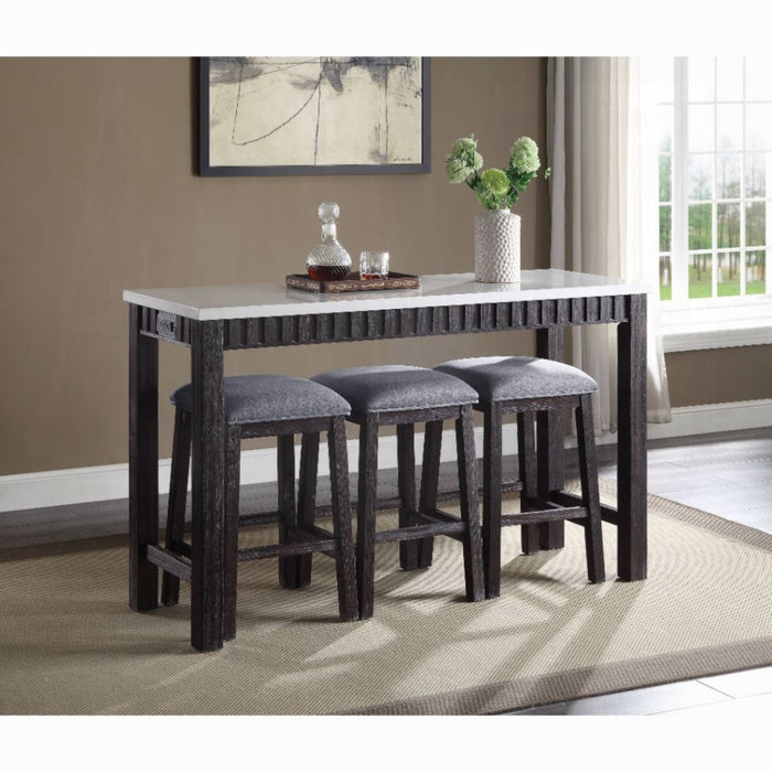 ACME Necalli 4PC Pack Counter Height Table Set