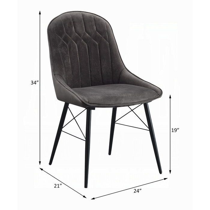 ACME Abraham Side Chair (Set-2)