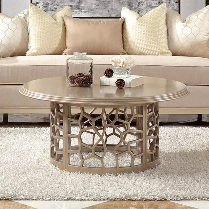 Homey Design Hd-8913 Cham – 3 Pc Coffee Table Set Accent Furniture