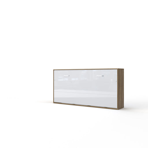 Maxima House INVENTO Horizontal Wall Bed, European Twin Size IN-06GW - Bed & Sofa Hub