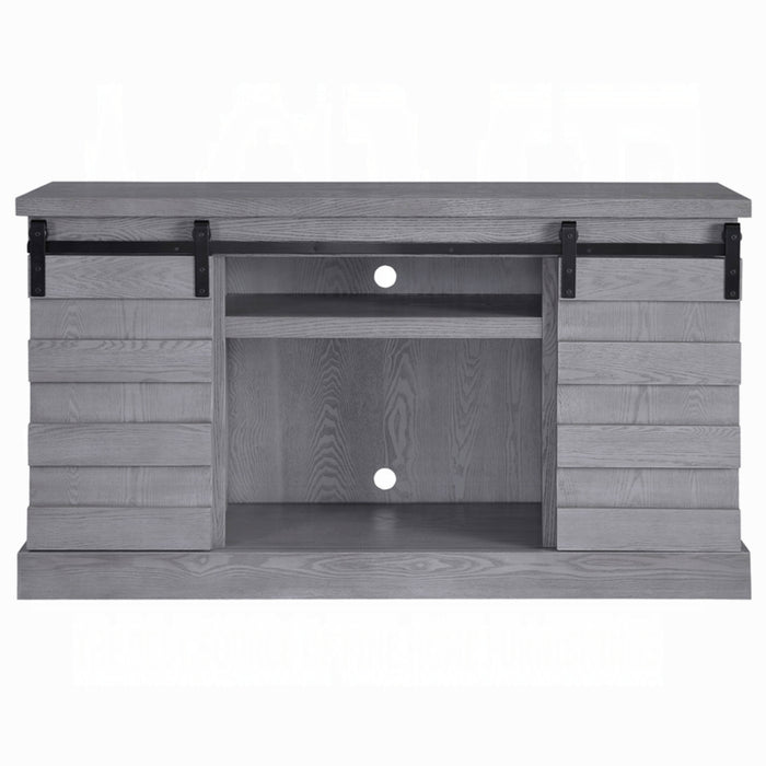 ACME Amrita Tv Stand W/Fireplace