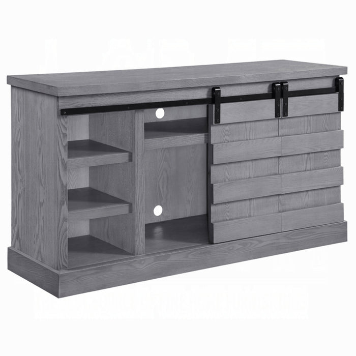 ACME Amrita Tv Stand W/Fireplace