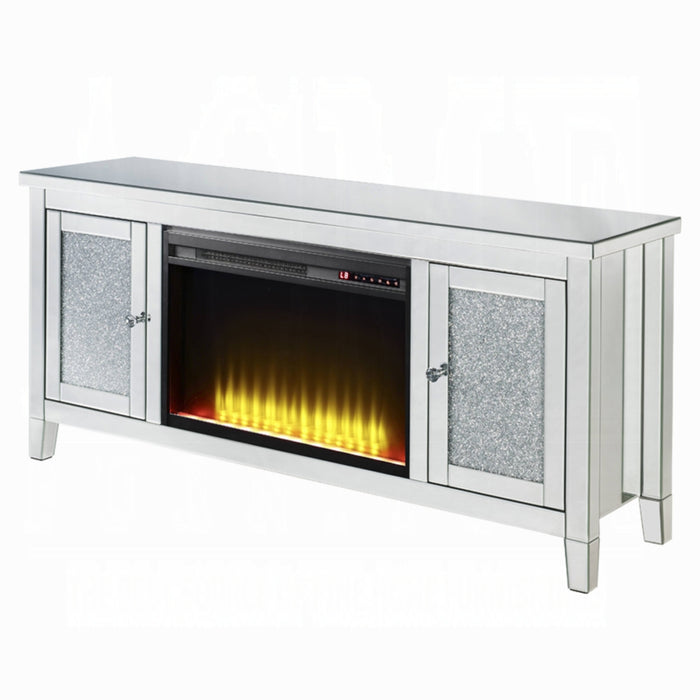 ACME Noralie Tv Stand W/Fireplace