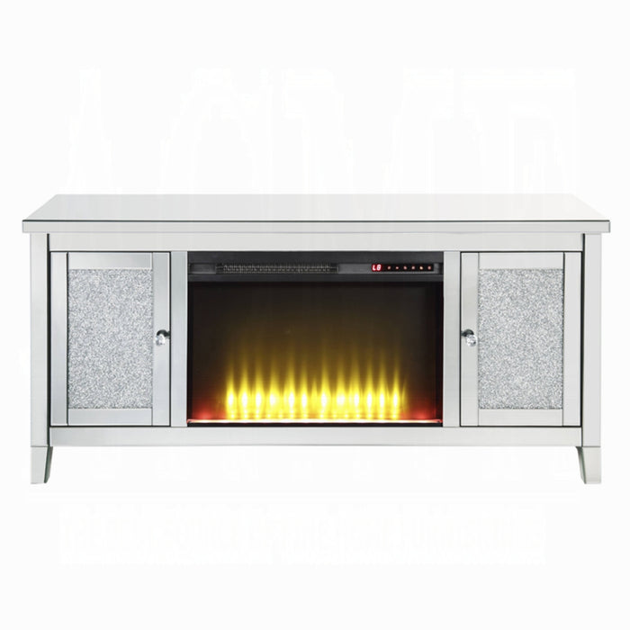 ACME Noralie Tv Stand W/Fireplace