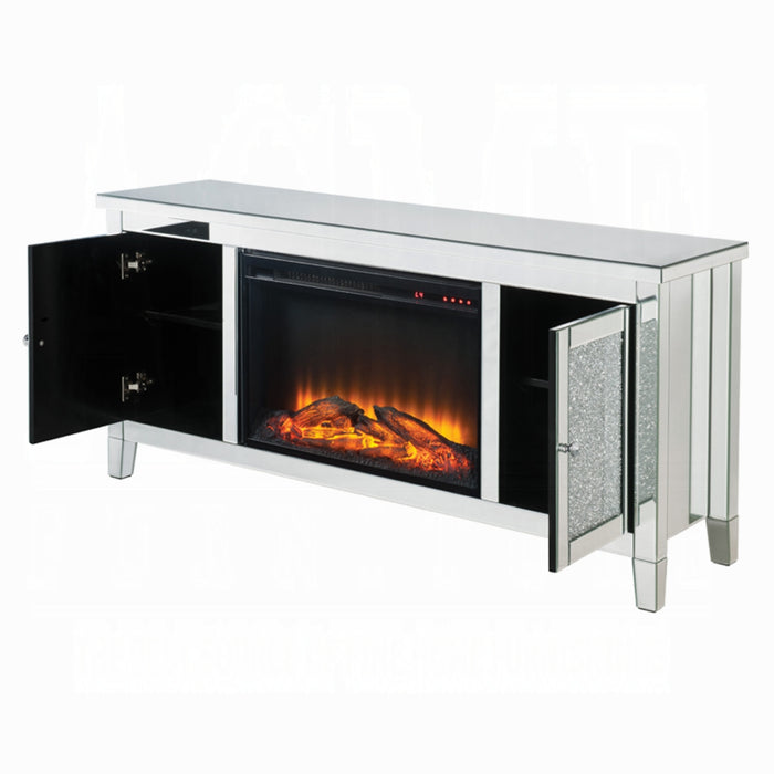 ACME Noralie Tv Stand W/Fireplace