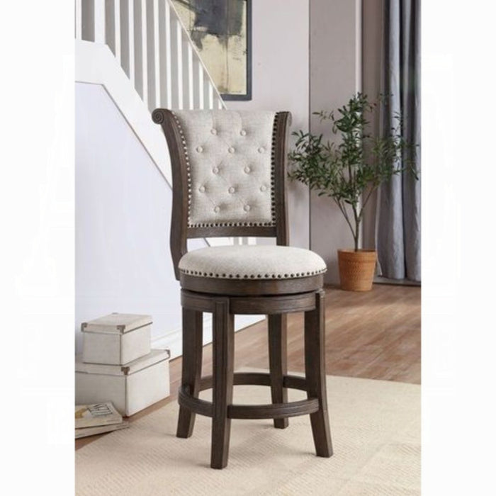 ACME Glison Counter Height Chair (Set-2)