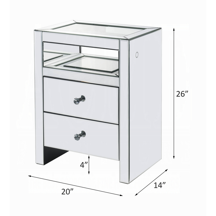 ACME Dominic Accent Table W/Led