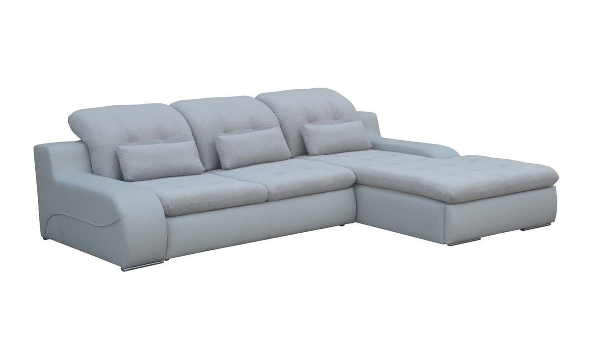 Maxima House Sectional Sleeper Sofa BAVERO with storage BEN051