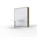 Maxima House Murphy bed with Desk European FULL XL with mattress Invento IN-01WTAB - Bed & Sofa Hub
