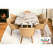 Maxima House Dining set GINEVRA Ceramic Dining Table - Bed & Sofa Hub
