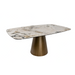 Maxima House Dining set GINEVRA Ceramic Dining Table - Bed & Sofa Hub