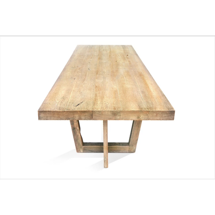 Maxima House Solid Oak Wood Dining Table Kamelot-Iii