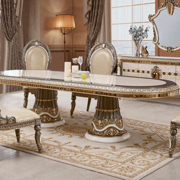 Homey Design HD-9017 – DINING TABLE