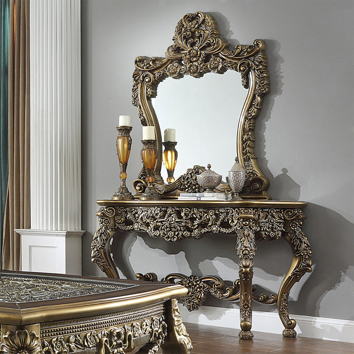 Homey Design HD-905 BR – CONSOLE MIRROR