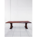 Maxima House Dining Solid Pear Tree Wood Table Mars Filled with Polymer Resin - Bed & Sofa Hub