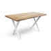 Maxima House Solid Wood Dining Table Natural Line Xs - Bed & Sofa Hub