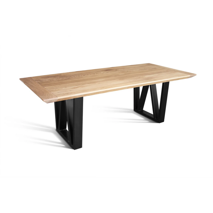 Maxima House Solid Wood Dining Table Prizma