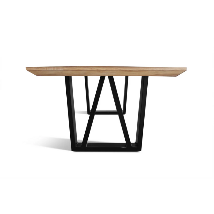 Maxima House Solid Wood Dining Table Prizma