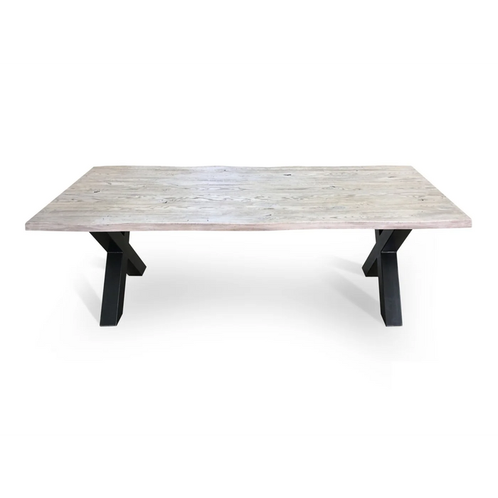 Maxima House Baum-Lx Oak Wood Dining Table