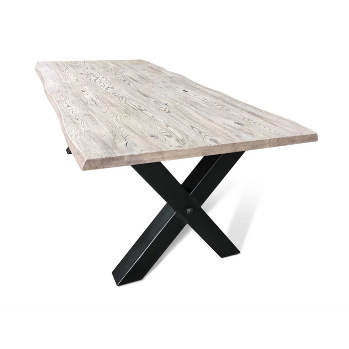 Maxima House Baum-Lx Oak Wood Dining Table