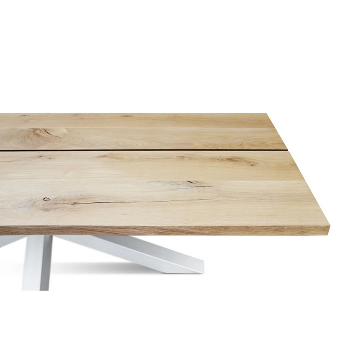 Maxima House Edder-Cl Oak Wood Dining Table